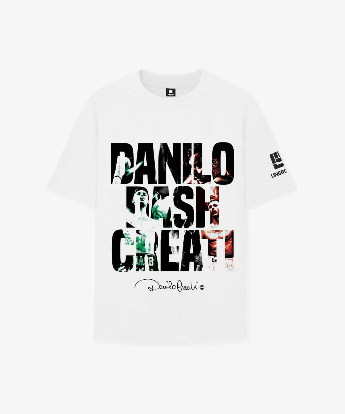 DANILO CREATI x UNBROKEN Classic Tee in White