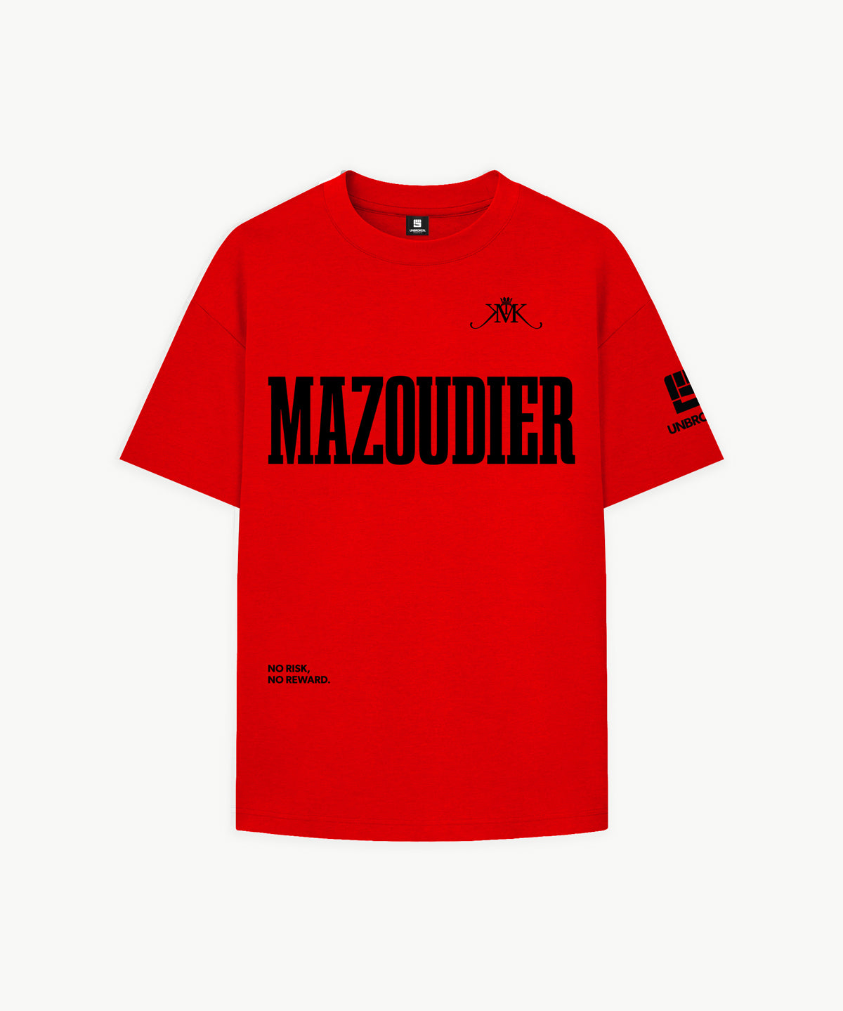 KOEN MAZOUDIER x UNBROKEN Classic Tee in Red