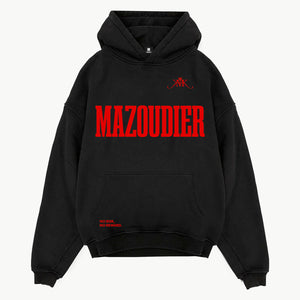 KOEN MAZOUDIER x UNBROKEN Pullover Hoodie in Black