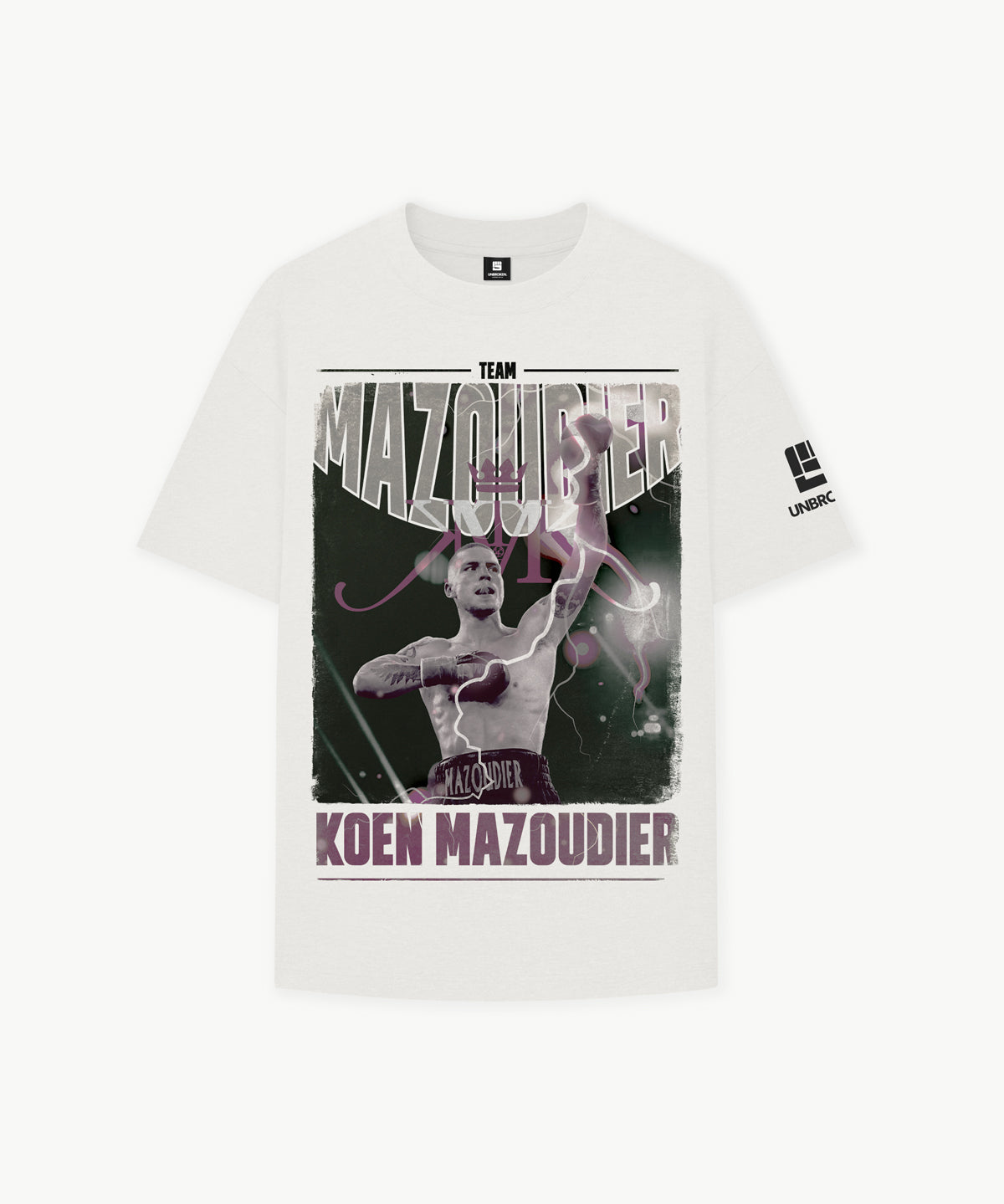 KOEN MAZOUDIER x UNBROKEN Classic Tee in Off White